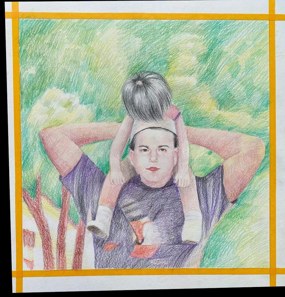 Artist-Rendered Painting