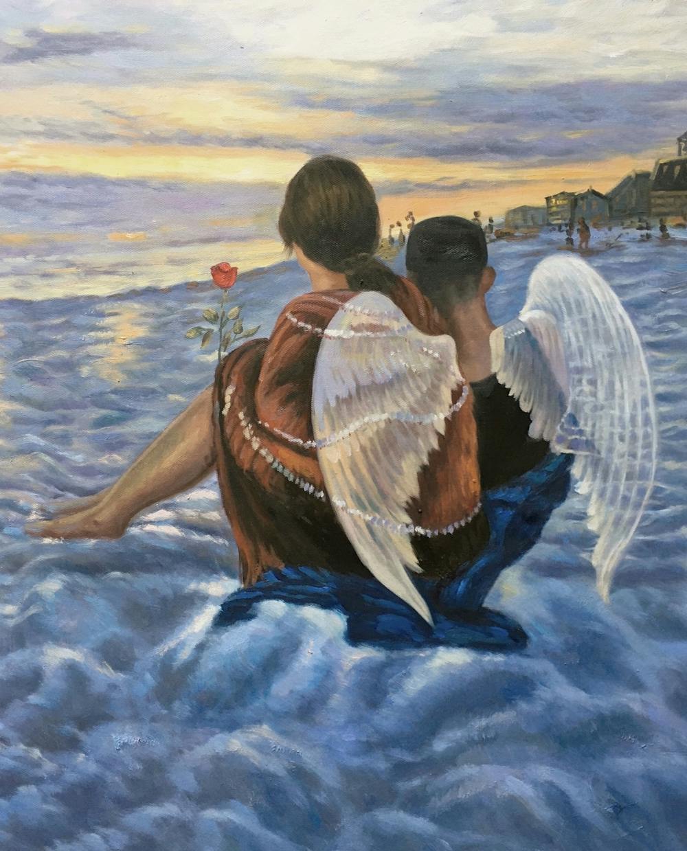 Artist-Rendered Painting