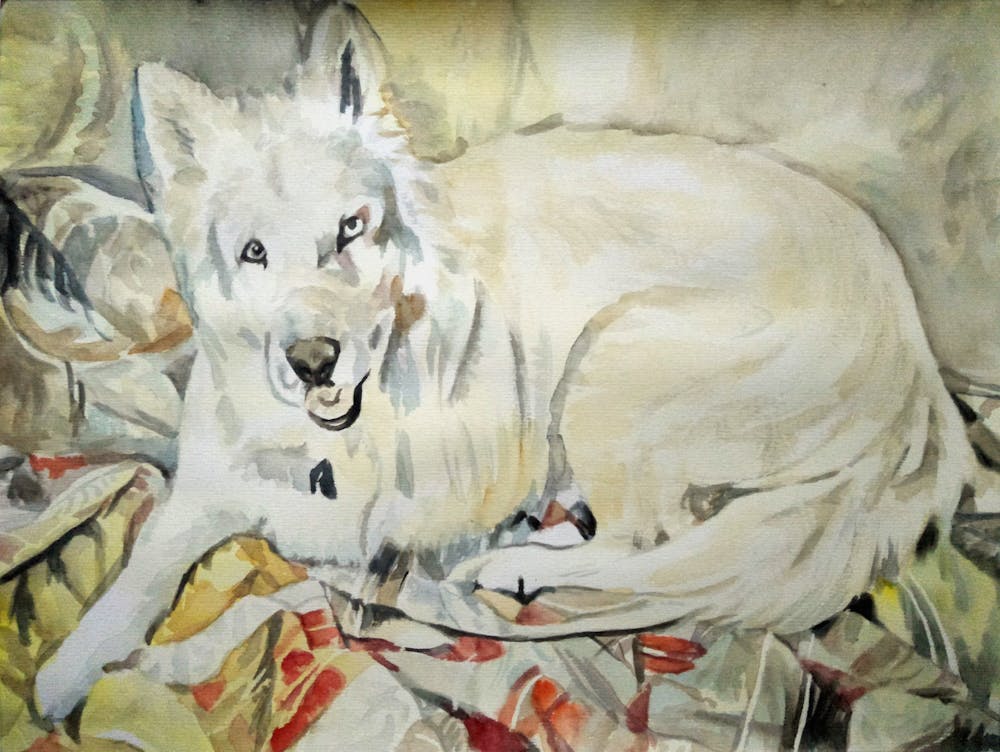 Artist-Rendered Painting