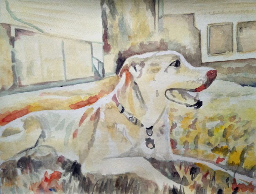 Artist-Rendered Painting