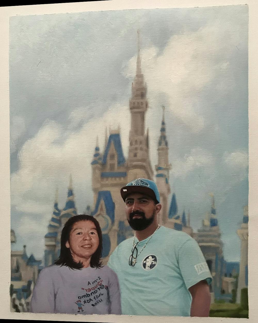 Artist-Rendered Painting