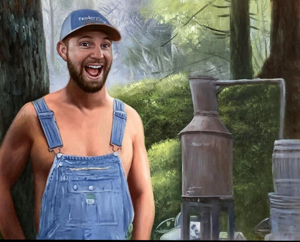 Artist-Rendered Painting