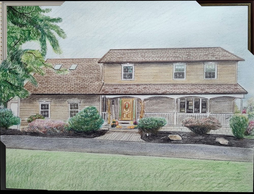 Artist-Rendered Painting