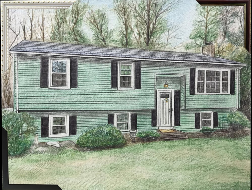 Artist-Rendered Painting