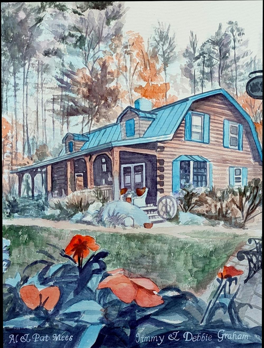 Artist-Rendered Painting