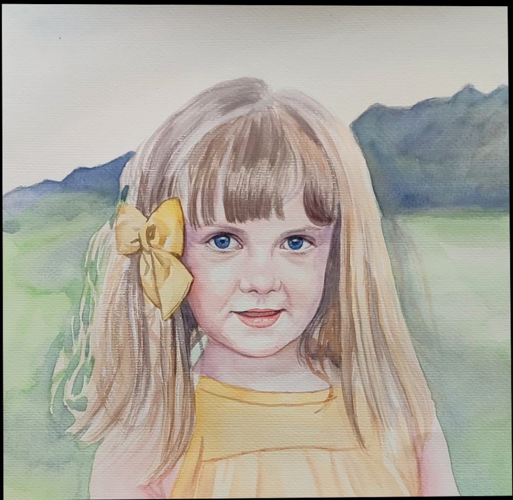 Artist-Rendered Painting