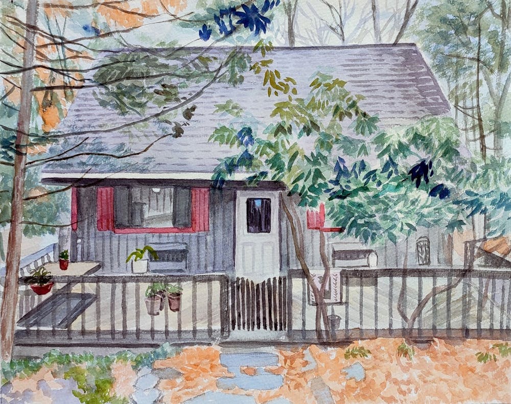 Artist-Rendered Painting