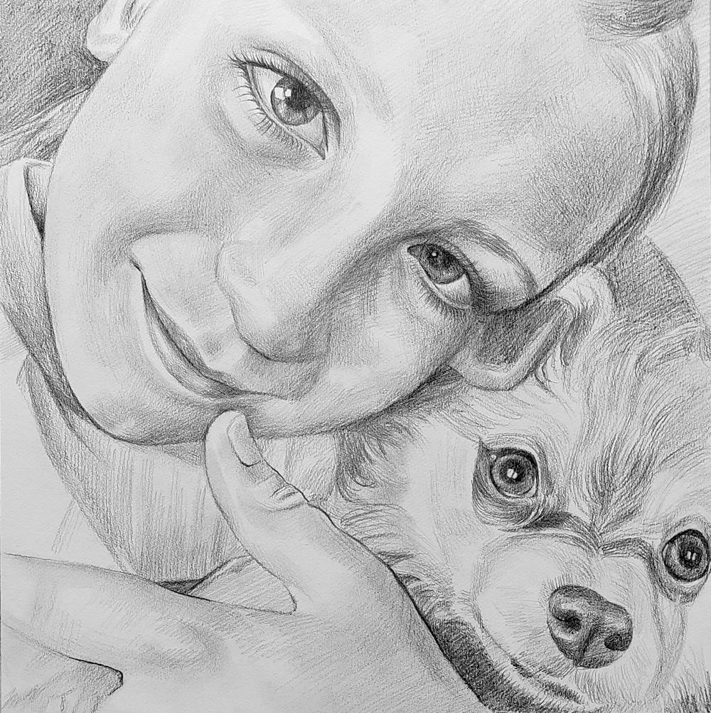 Artist-Rendered Painting