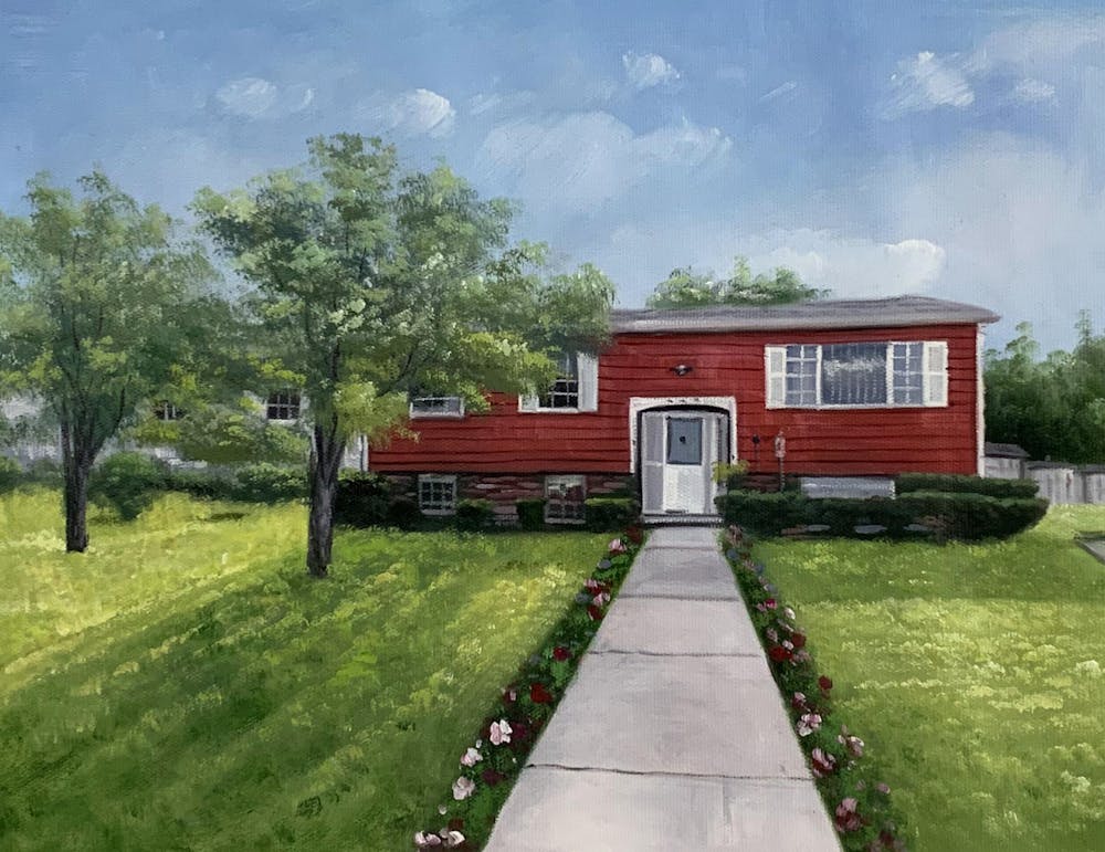 Artist-Rendered Painting