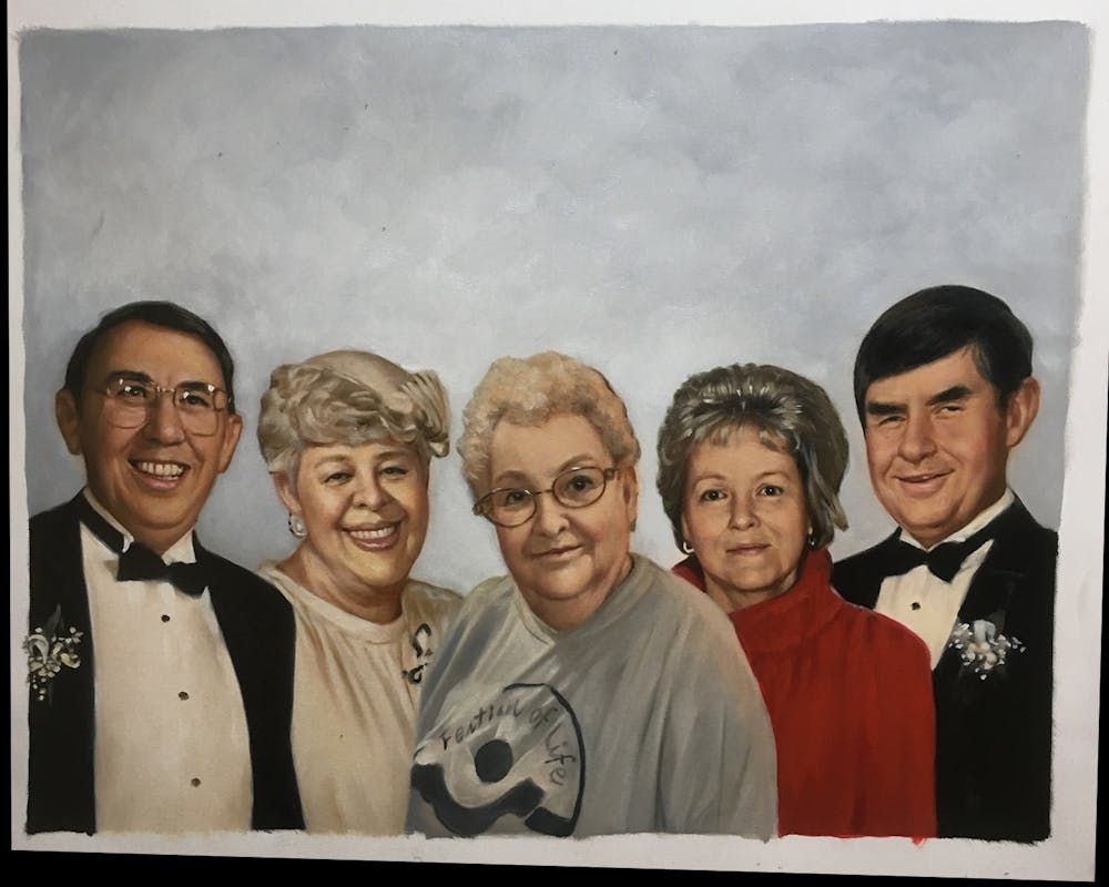 Artist-Rendered Painting