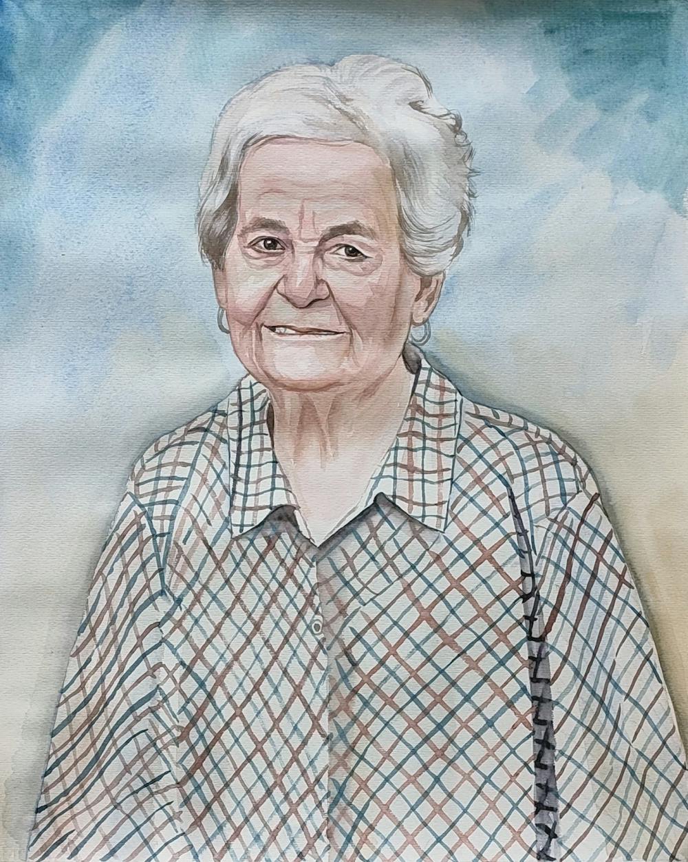 Artist-Rendered Painting