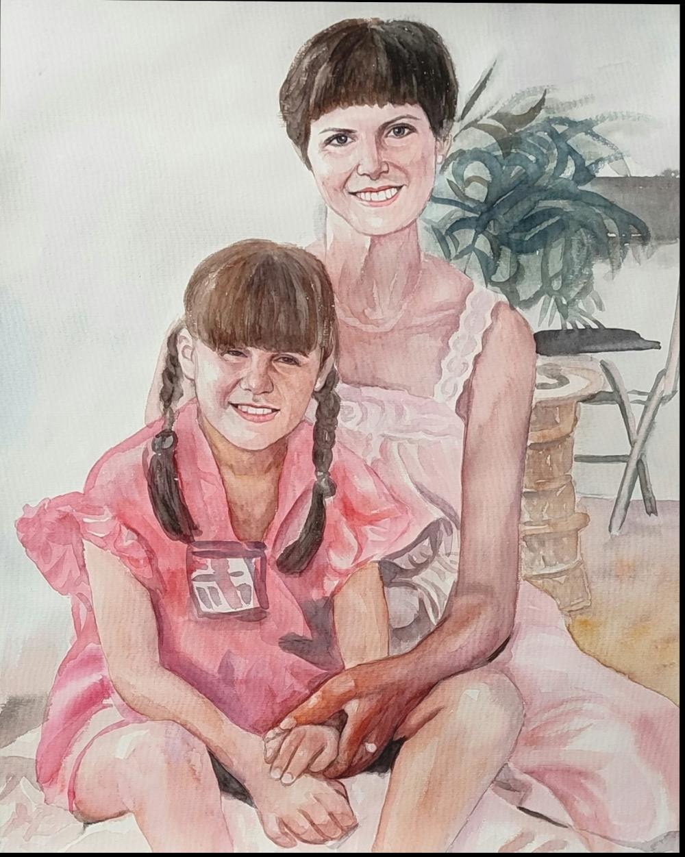 Artist-Rendered Painting