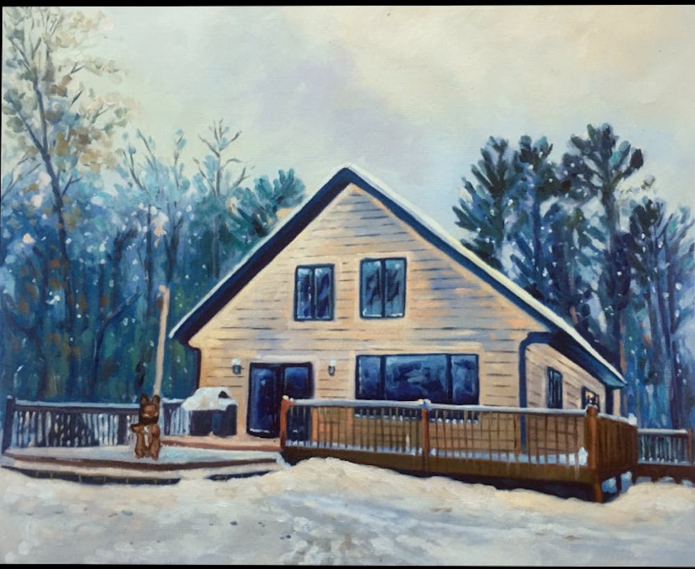 Artist-Rendered Painting