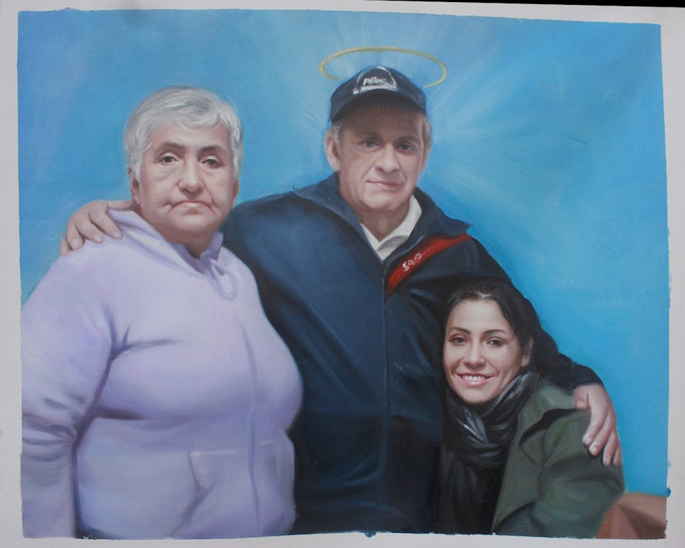 Artist-Rendered Painting