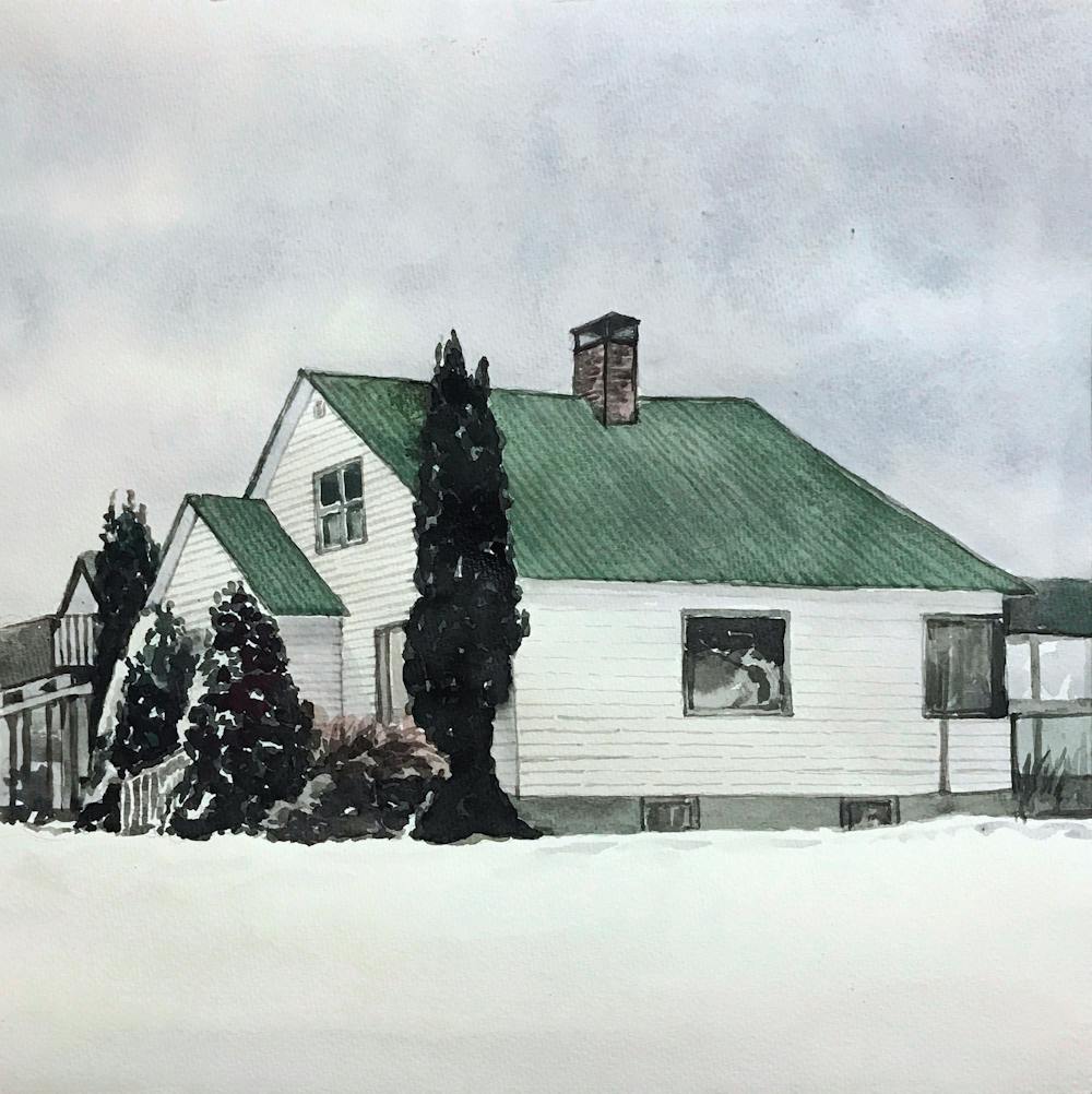 Artist-Rendered Painting