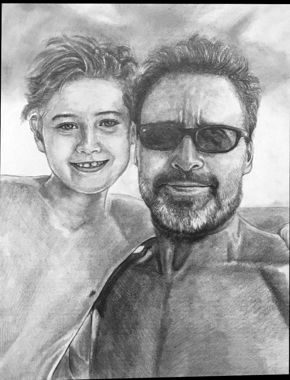 Artist-Rendered Painting