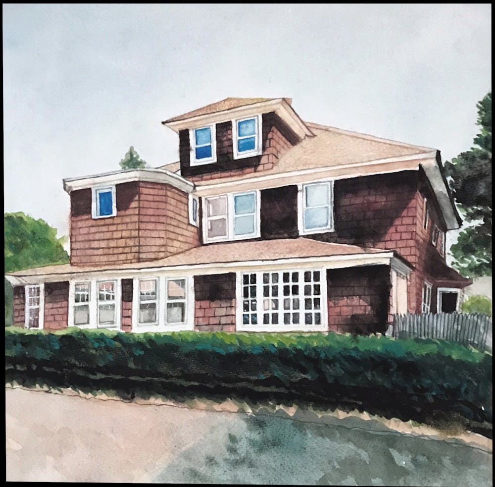 Artist-Rendered Painting