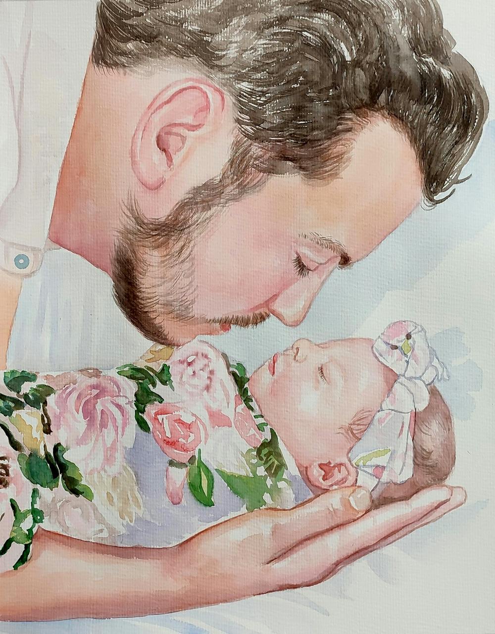 Artist-Rendered Painting