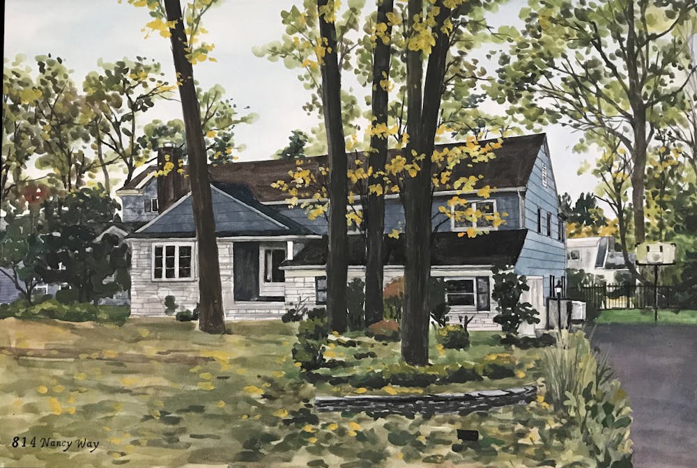 Artist-Rendered Painting