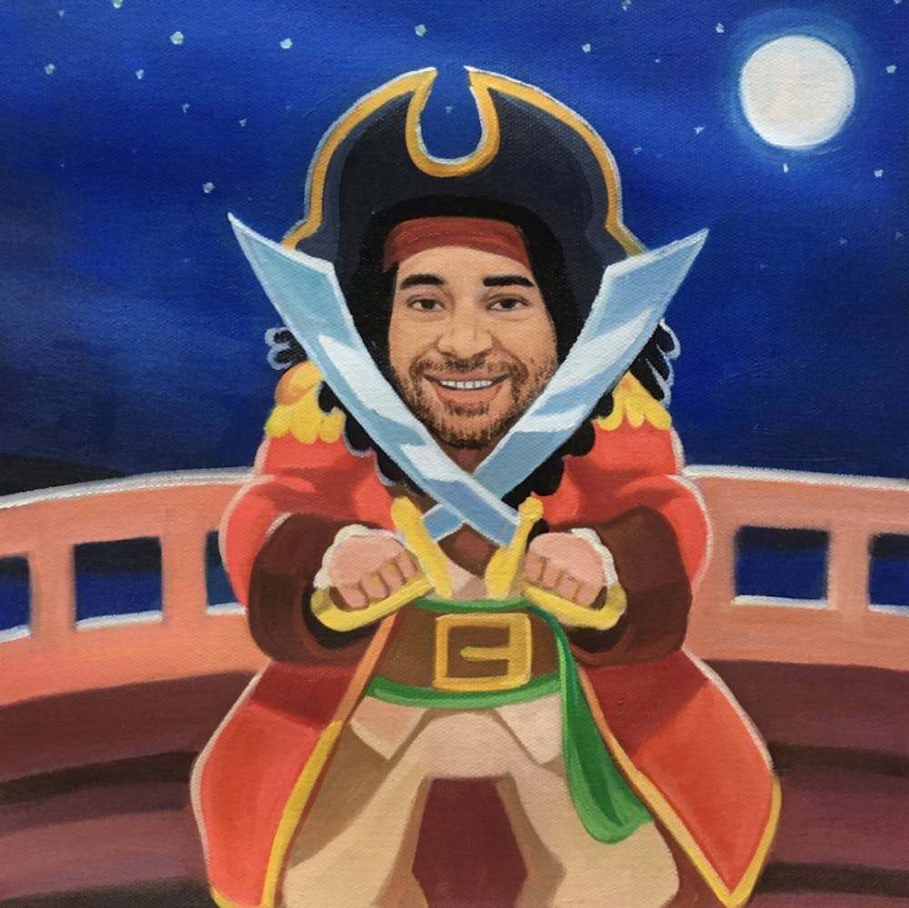 Artist-Rendered Painting