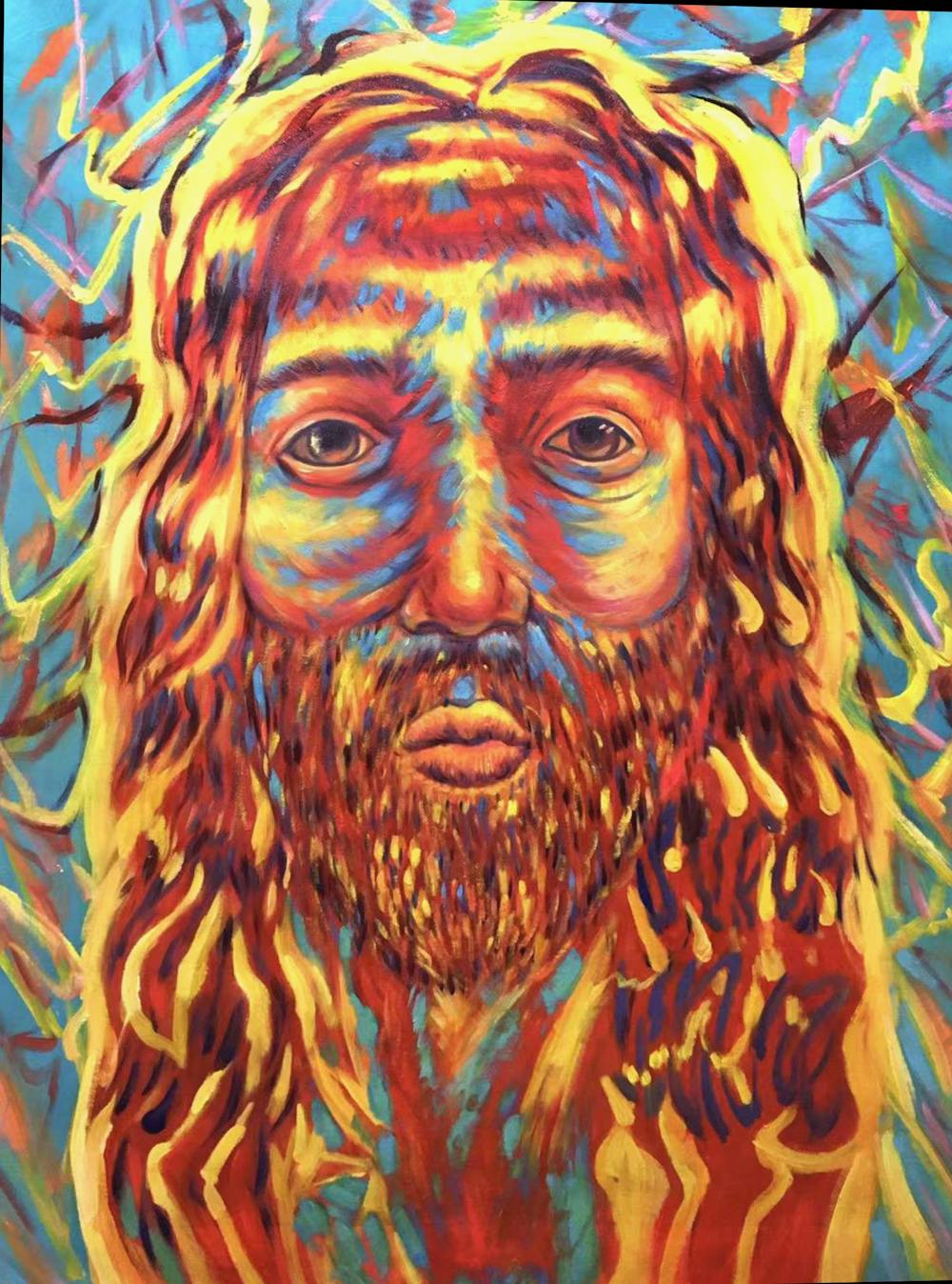 Artist-Rendered Painting