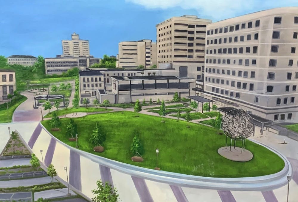 Artist-Rendered Painting