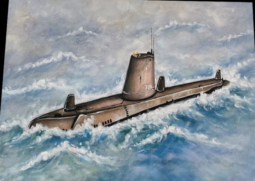 Artist-Rendered Painting