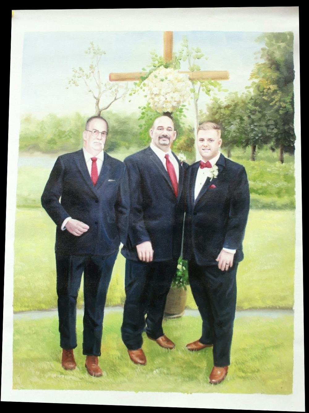 Artist-Rendered Painting