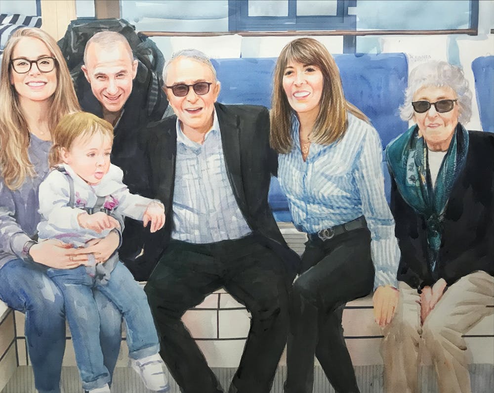 Artist-Rendered Painting