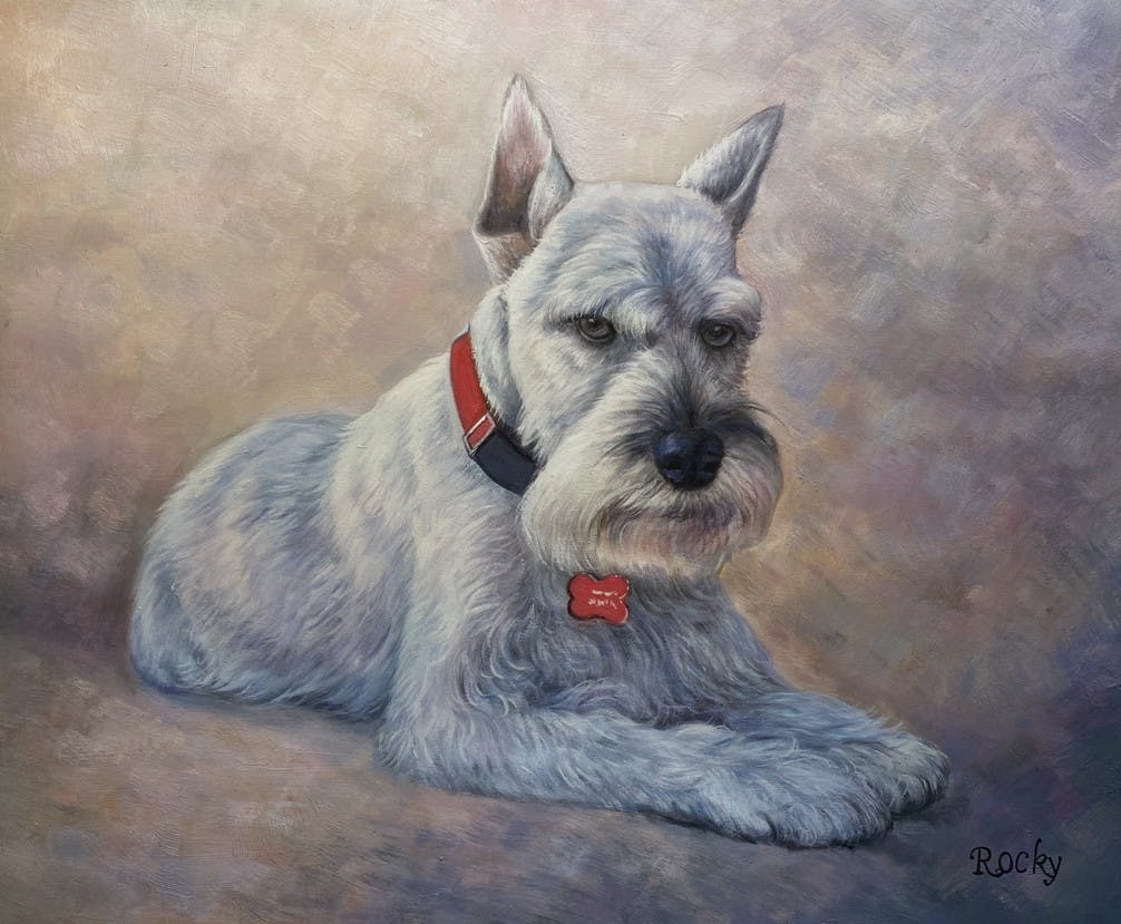 Oil Portrait,Dog, professional on sale portrait,custom portrait, portrait from photo, painting,handmade painting, from photo, fine art ,pet painting