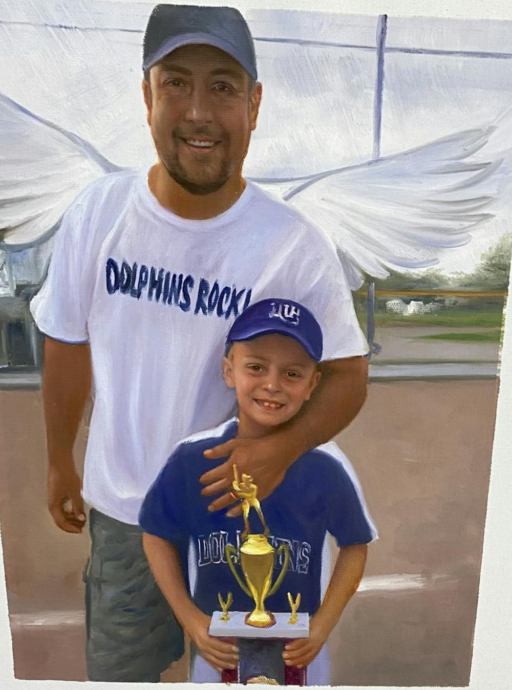 Artist-Rendered Painting