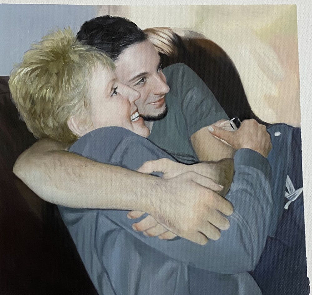 Artist-Rendered Painting