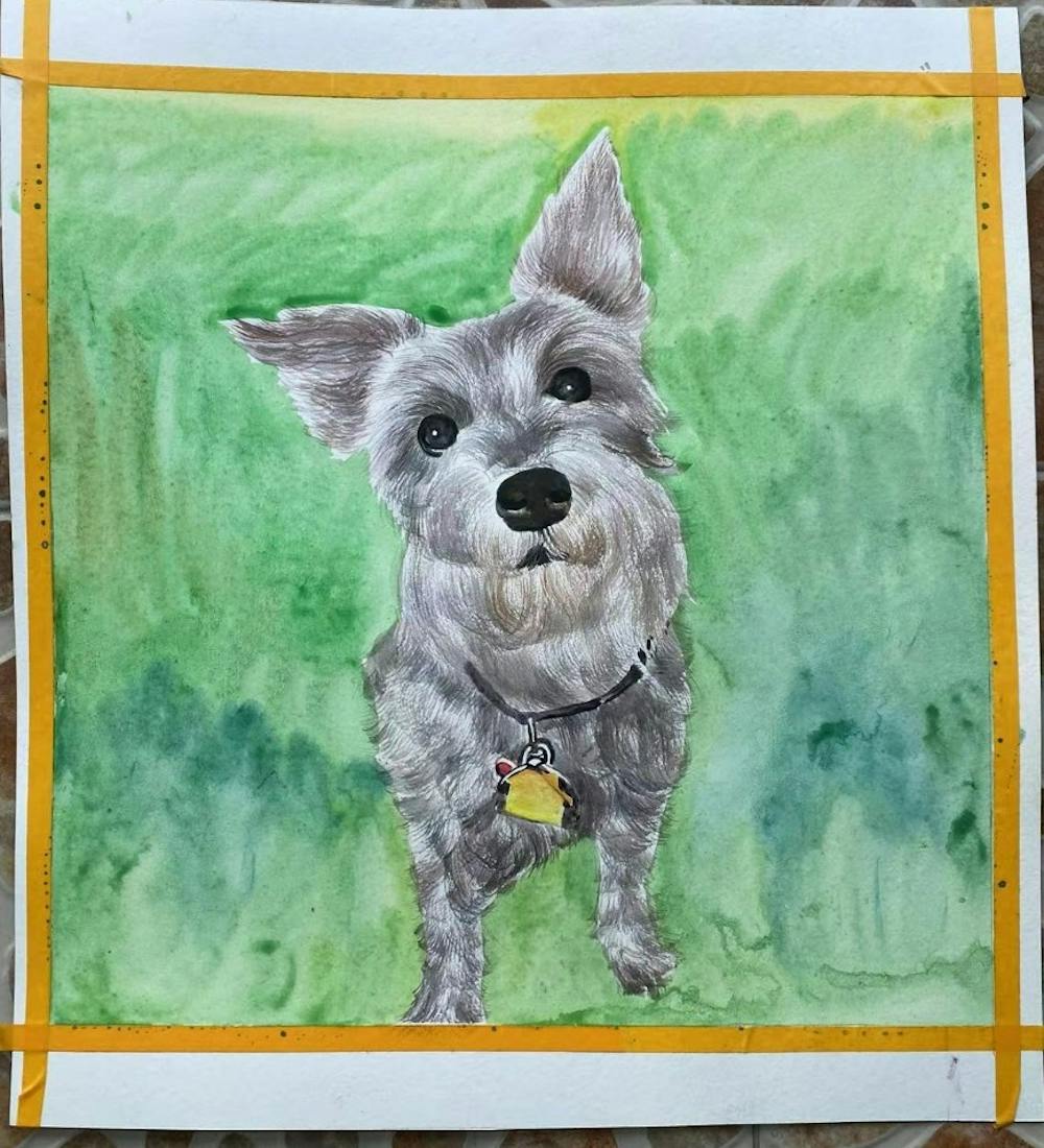 Artist-Rendered Painting