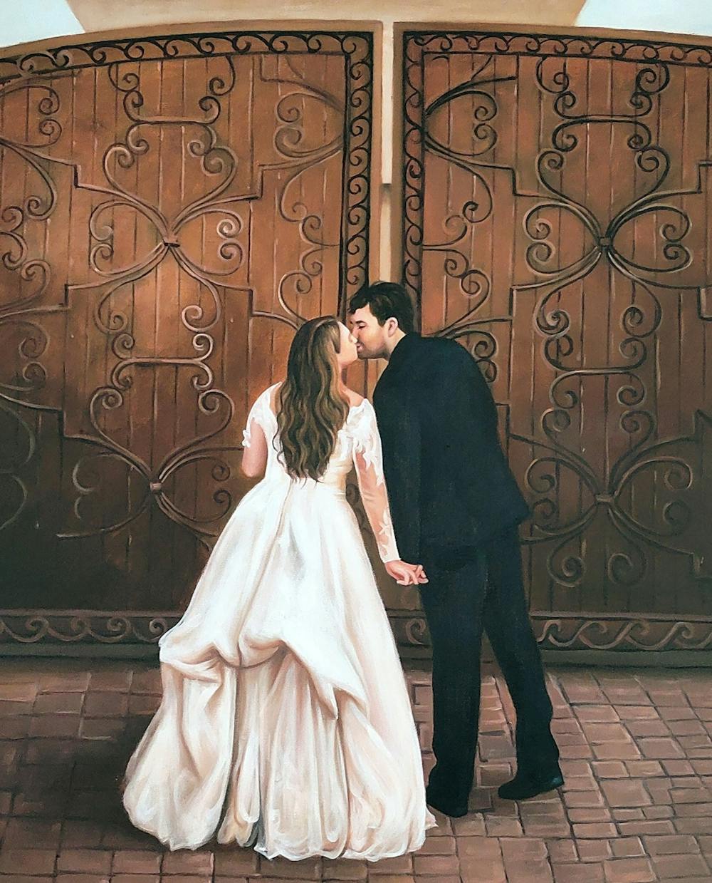 Artist-Rendered Painting