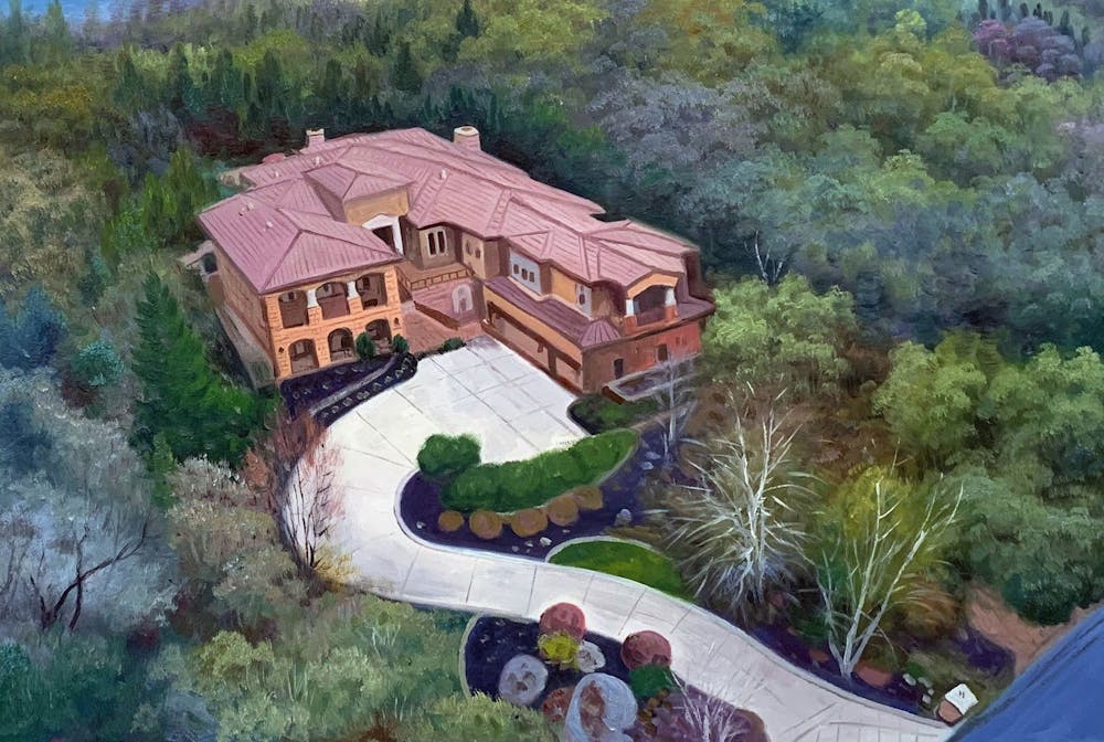 Artist-Rendered Painting