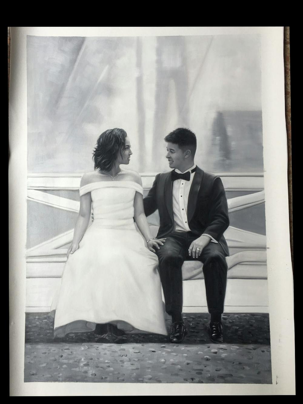 Artist-Rendered Painting