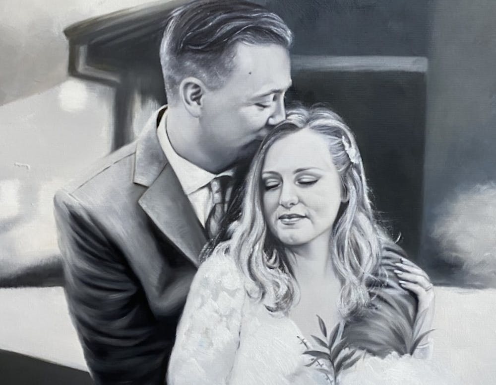 Artist-Rendered Painting