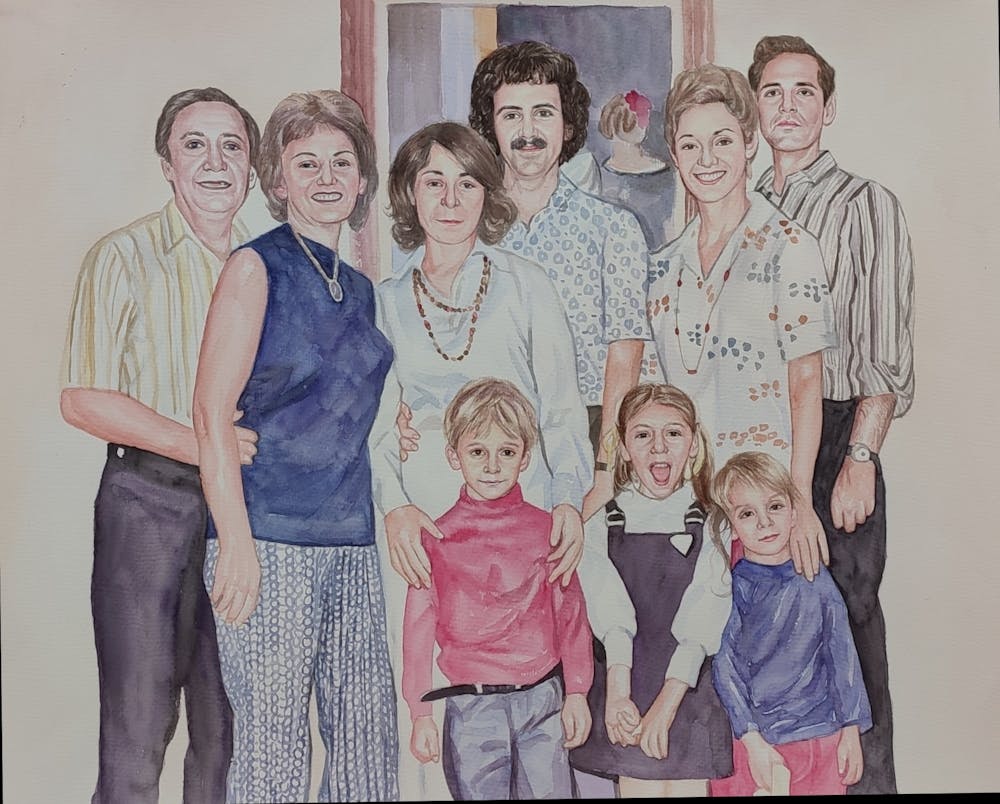 Artist-Rendered Painting