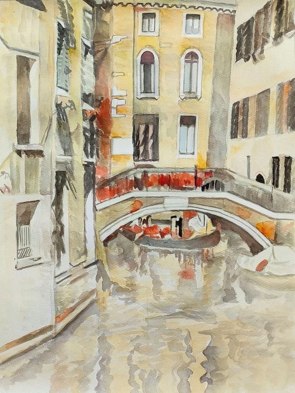 Artist-Rendered Painting