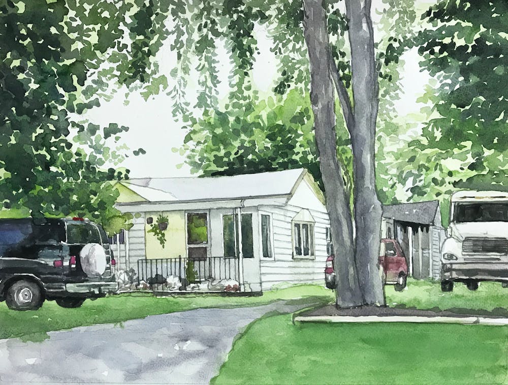 Artist-Rendered Painting