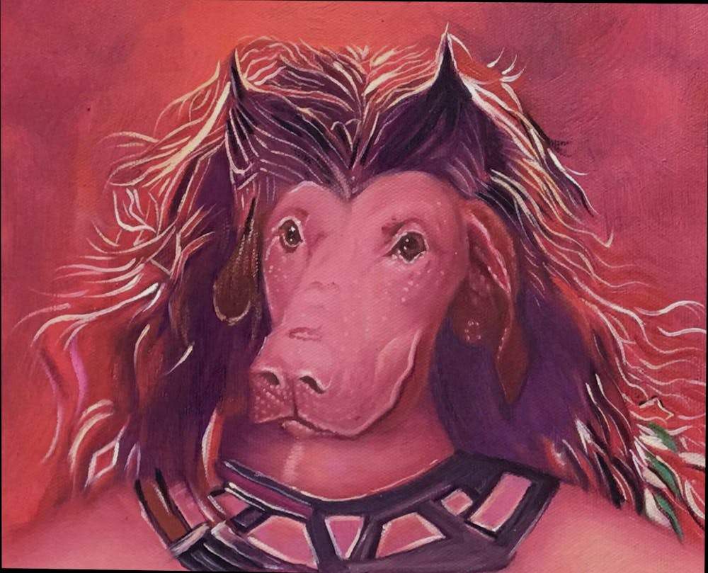 Artist-Rendered Painting