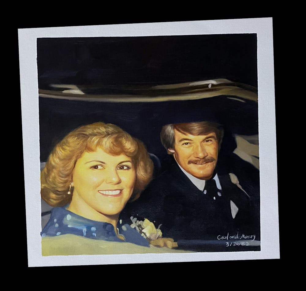 Artist-Rendered Painting