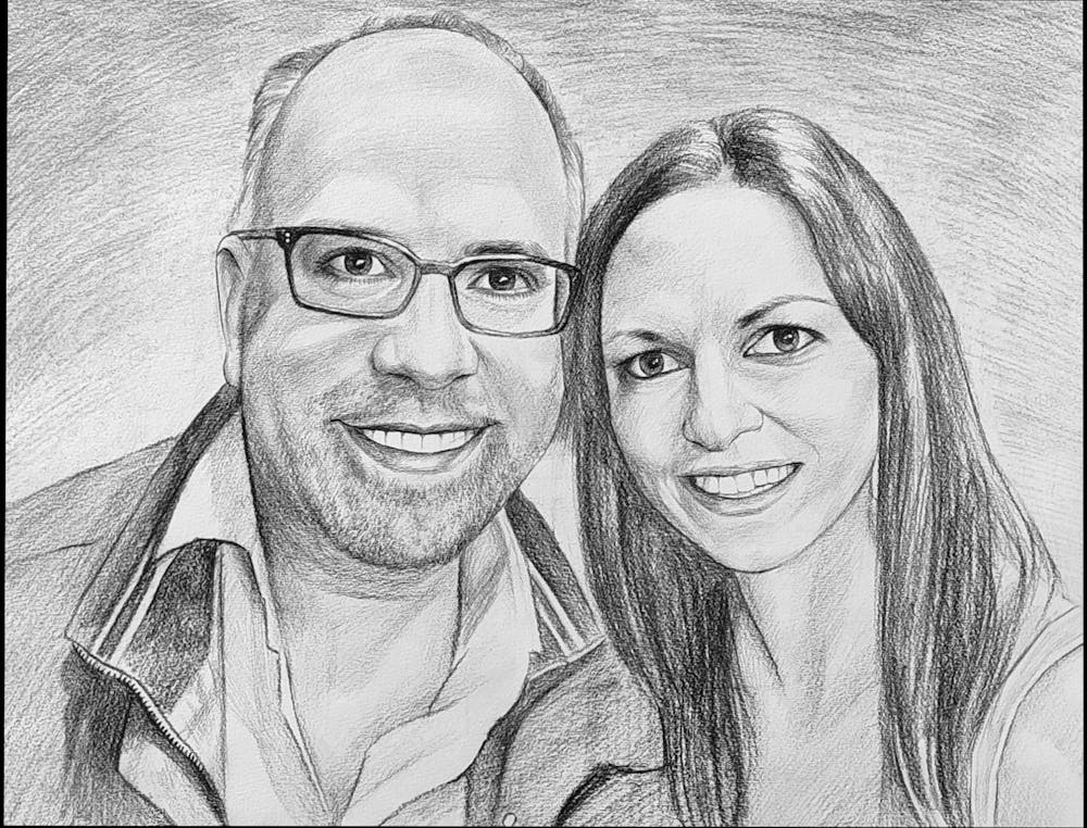 Artist-Rendered Painting