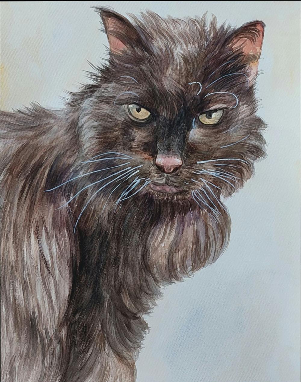 Artist-Rendered Painting