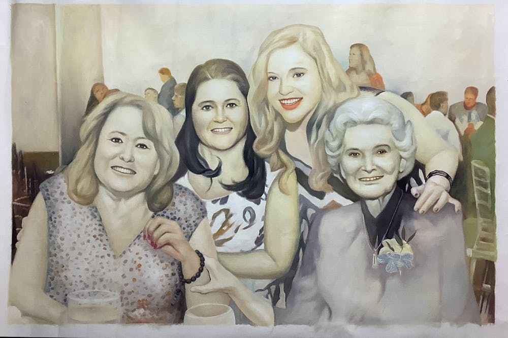 Artist-Rendered Painting