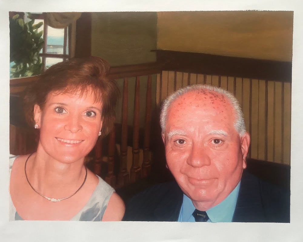 Artist-Rendered Painting