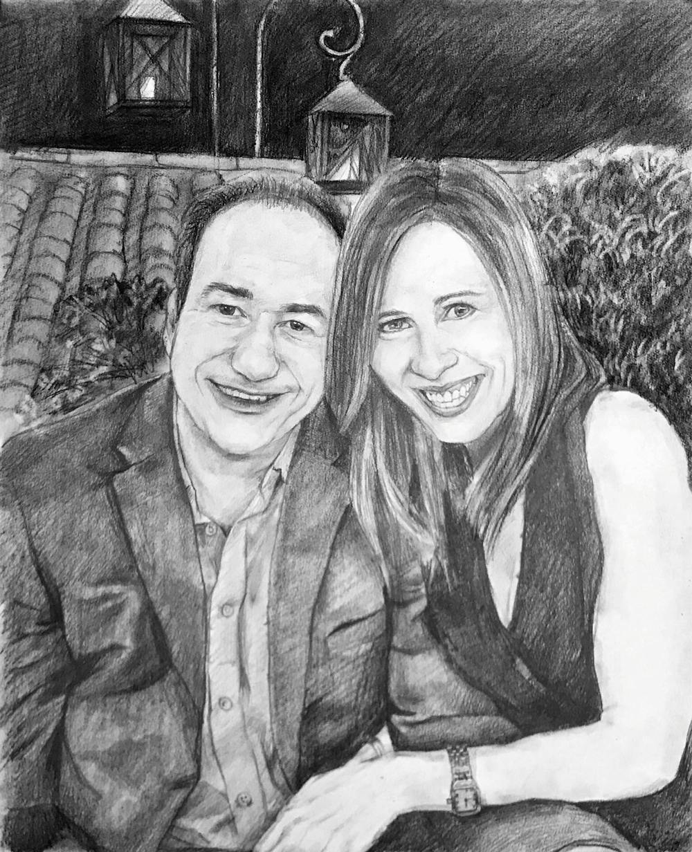 Artist-Rendered Painting