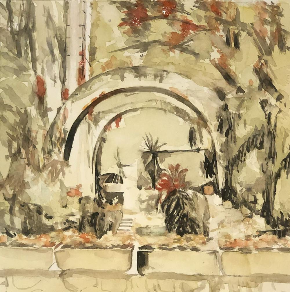 Artist-Rendered Painting