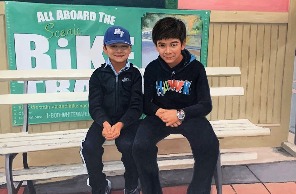 Artist-Rendered Painting