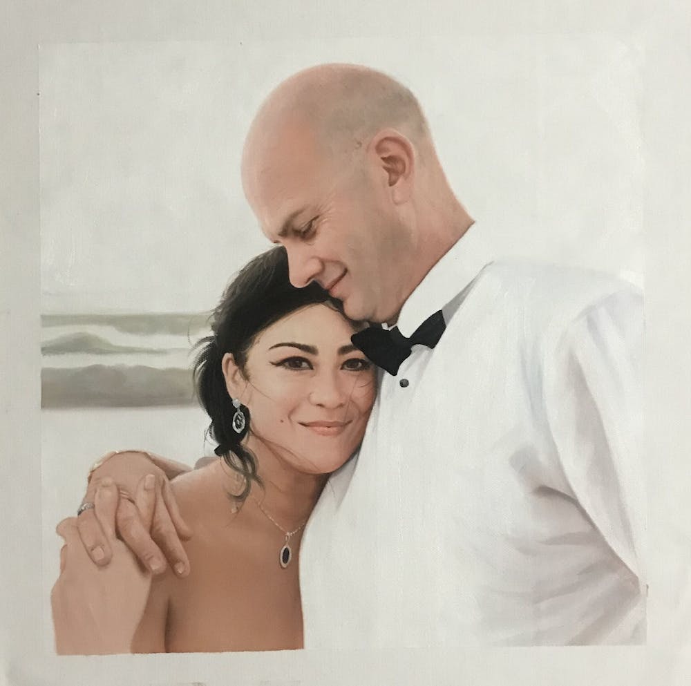 Artist-Rendered Painting